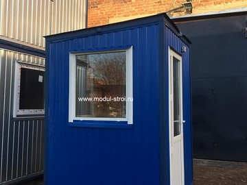 Фото постов охраны КПП 13