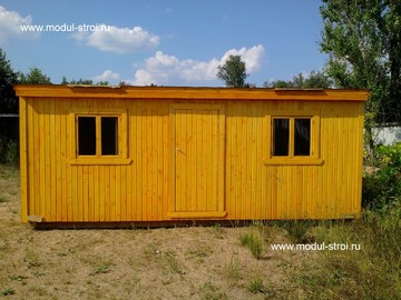 Фото деревянных бытовок 57