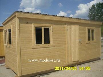 Фото деревянных бытовок 3