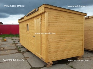 Фото деревянных бытовок 11
