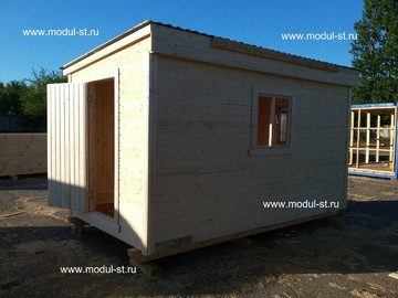 Фото деревянных бытовок 32