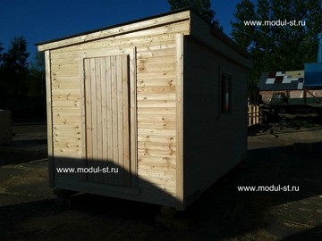 Фото деревянных бытовок 33