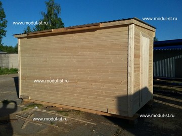 Фото деревянных бытовок 35