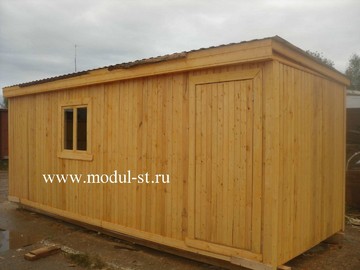 Фото деревянных бытовок 54